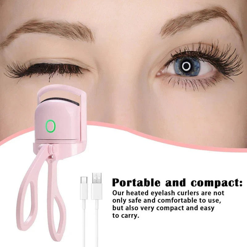 Eye Design Rechargable Mini Heated Eyelash Curler